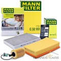 MANN-FILTER INSPEKTIONSPAKET FILTERSATZ A FÜR VW MULTIVAN BUS T5 1.9 2.5 TDI
