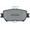 1x ORIGINAL® Textar 2392801 Bremsbelagsatz, Scheibenbremse Vorne, exkl.