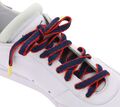 TubeLaces Schuhe Schnürsenkel top angesagte Schuhbänder Schnürbänder Navy/Rot