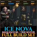 PATH OF EXILE 🔥 ICE NOVA INQUISITOR / TRICKSTER 🔥 FULL BUILD SET 3.24 POE
