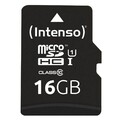 Intenso Speicherkarte microSDHC-Card PREMIUM 16 GB