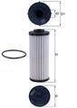 MAHLE ORIGINAL HX 190D Automatikgetriebe Ölfilter Getriebeölfilter