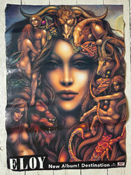 Eloy - Destination Promo Poster 83 x 59 Zustand: akzeptabel
