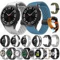Für Samsung Galaxy Watch 6 4 5 Pro 45/40/44/42/46/43/47mm Armband Silikon Metall