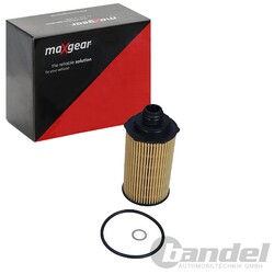 MAXGEAR ÖLFILTER FILTEREINSATZ passend für SSANGYONG KORANDO TIVOLI | 26-2051