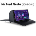 1+32GB Autoradio Android 12 Für Ford Fiesta 2009-2011 GPS Navi BT RDS WIFI DAB+