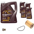 KRAFT Ölfilter 9 L MANNOL Combi LL 5W-30 für Mercedes M-Klasse ML 320
