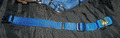 Hunter Hunde Halsband Blau M 2 cm breit