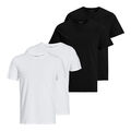 2er 4er Pack JACK & JONES Herren T-Shirts Shirts Basic Crew Neck Tee