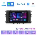 4G+64GB Android 15 GPS Autoradio für Ford Focus II Mk2 Mondeo C MAX S MAX Galaxy