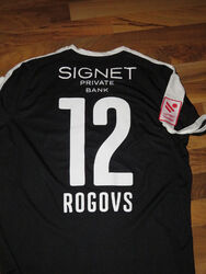 FK Auda (Lettland 1.Liga) Spielertrikot Rogovs Nr.12 3rd 2022 