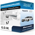 Für Mercedes C-Klasse T-Modell (Kombi) 07- G.D.W. Anhängerkupplung abnehmbar neu