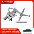 🇩🇪 MECHANISMUS + LINKER VORDERER FENSTERHEBERMOTOR ➤ OPEL VECTRA BERL.