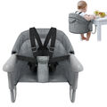 Tischsitz Faltbarer Babysitz Stuhl Sitzerhöhung Babystuhl + Aufbewahrungstasche