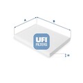 UFI Filter, Innenraumluft 53.146.00 passend für NISSAN