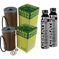 2x MANN-FILTER Ölfilter H 720 x + 2x LIQUI MOLY Cera Tec 3721