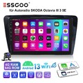 4+64G Autoradio +KAM Für Skoda Octavia III 2013-2018 Android 14 Carplay GPS Navi