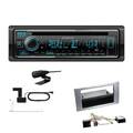 Kenwood KDC-BT760DAB Autoradio DAB Bluetooth für Ford Kuga silber mit Canbus