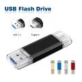 USB 3.0 Type-C Stick 8GB 16GB 32GB 64GB 128GB OTG Memory Stick Flash Pen Drive