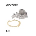 1x Wasserpumpe, Motorkühlung SKF VKPC 90450 passend für CHEVROLET DAEWOO