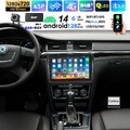10" Android14 Autoradio Nav 6+128G Carpaly 8-Kern Für Skoda Superb 08-15 DAB+KAM