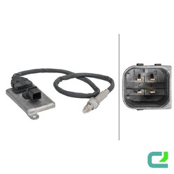 NOx-Sensor NOx-Katalysator nach Katalysator 24 V M20X1.5 4-polig HELLA
