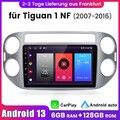 Android13 6+128G Carplay GPS Navi Autoradio Für VW Tiguan 5N Golf Plus 2007-2016