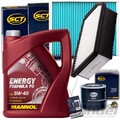 FILTERSET SATZ+MANNOL 5W40 ÖL 1.4+1.6 90+125 PS passend für HYUNDAI IX 20 JC