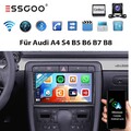 CarPlay 9" Autoradio Für Audi A4 S4 RS4 B6 B7 SEAT EXEO Android 13 GPS Navi +KAM