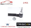 SPURSTANGENKOPF AXIALGELENK VORNE OUTER TRISCAN 8500 81101 2PCS A NEU