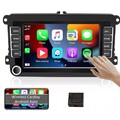 7"Für 2 DIN VW Polo GOLF 5 6 Passat Apple Carplay Android 14 Autoradio GPS Navi 