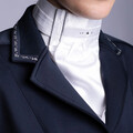 Harry's Horse Plastron Diamond weiß (Dressur, Pferd, Reiten, Turnier)