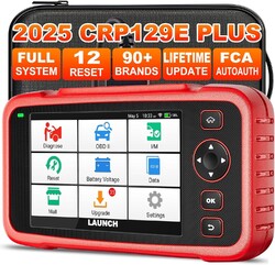 2025 LAUNCH CRP129E PLUS PRO Profi OBD2 Diagnosegerät Scanner ALLE SYSTEM TPMS