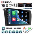 DAB+ Android 13 2+64G Autoradio Apple Carplay GPS Navi Cam Für Mazda 3 2003-2009