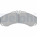 1x Bremsbelagsatz, Scheibenbremse DELPHI LP1616 passend für IVECO RENAULT