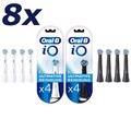 Für Oral-B iO Ultimative Reinigung Weiß Ersatzbürsten Aufsteckbürsten 4/8 Stück