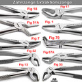 Zahnzange Root Extraktionszange Oberkiefer Unterkiefer Molaren Prämolaren Zange
