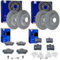ATE PowerDisc BREMSSCHEIBEN + BELÄGE VA + HA passend für MERCEDES C-KLASSE S202