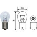 1x Glühlampe MAGNETI MARELLI 008506100000 passend für IVECO TOFAS
