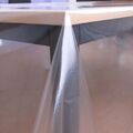 Tischdecke glasklar 300 my Folie Tischschutz Klarsicht 0,3 mm 160 cm Breite
