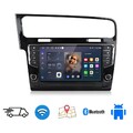 Android 13 Carplay Autoradio Für VW Golf VII MK7 2013-2020 GPS Navi SWC BT DAB+