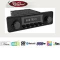 RETROSOUND RSD-BLACK-6DAB "MOTOR-6DAB" Autoradio DAB+ Komplett-Set Black 