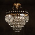 Luxus Kristall Kronleuchter LED Deckenlampe Dimmbar Pendelleuchte Hängeleuchte