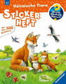 Wieso? Weshalb? Warum? Stickerheft: Heimische Tiere|Ute Simon|Broschiertes Buch