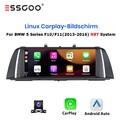 10,25" Autoradio BT Für BMW 5er F10 F11 13-16 NBT Linux CarPlay Android auto USB