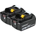 2 Original - 18V/5,0Ah für Makita Akku BL1860B- 2er Set - 197422-4 BL1850 BL1830