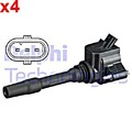 4X DELPHI Zündspule Für BMW 2 Gran Coupe F40 G20 G21 Gt I8 X1 X2 12138615991