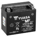 Motorrad Batterie YUASA YTX12-BS AGM geschlossen, 12V|10Ah|CCA:180A 150x87x130mm