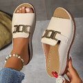 Damen Pantoletten Sandalen Orthopädische Hausschuhe Schlappen Sommer Slipper Neu