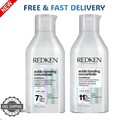 Redken Acidic Bonding Concentrate Shampoo 300ml und Conditioner 300ml Duo